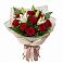 Букет цветов из: Лилии и Розы в Вершину Тёи