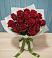 Букет Красные розы в Вершину Тёи