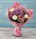 Букет цветов из: Герберы в Вершину Тёи