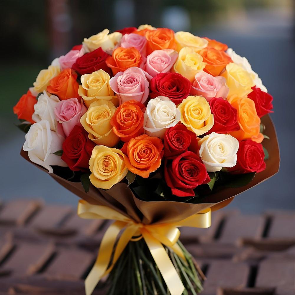 Букет Яркое начало в Вершину Тёи